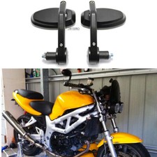 Motorcycle 7/8'' Handle Bar End Mirrors For Suzuki SV650 SV650S SV1000 SV1000S