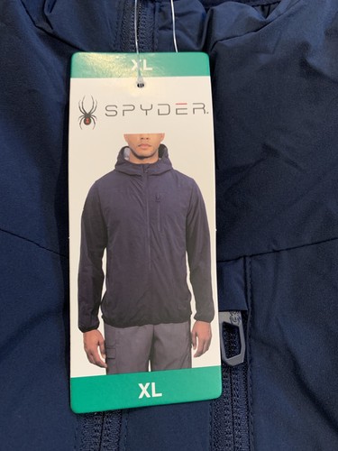Spyder jacket mens large grey - spyder,