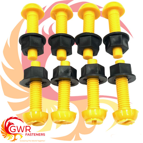 Yellow plastic number plate - plastic,
