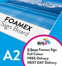 A2 (420x594 mm) Size Foamex