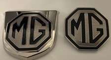 mg mgf badge set front and
