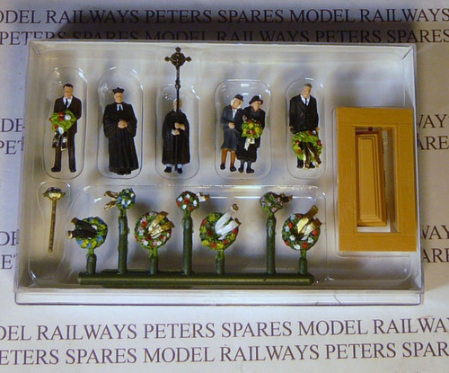 Preiser 10519 funeral figures - funeral,
