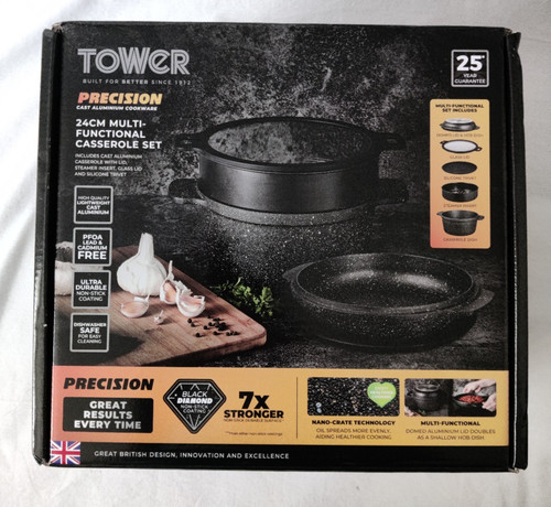Tower precision casserole set - tower,
