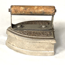 Vintage Silvester Salter Cast Iron Laundry flat Iron - Retired