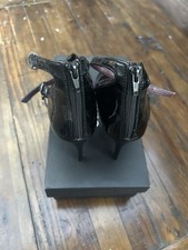 Black Patent Strappy