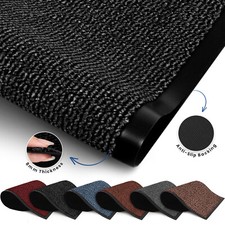 Non Slip Rubber Door Mat Heavy Duty Washable Rug Indoor Outdoor Door Mat Rugs