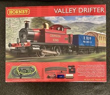Hornby OO Gauge Train Set Valley Drifter R1270M Model Railway Starter Set