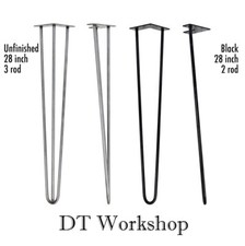 Hairpin table legs - hairpin, set