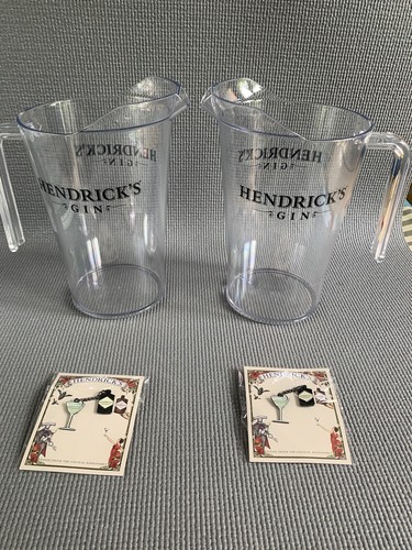 Hendricks gin 14in plastic - x2,