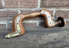 Vintage Wood & Brass Hand