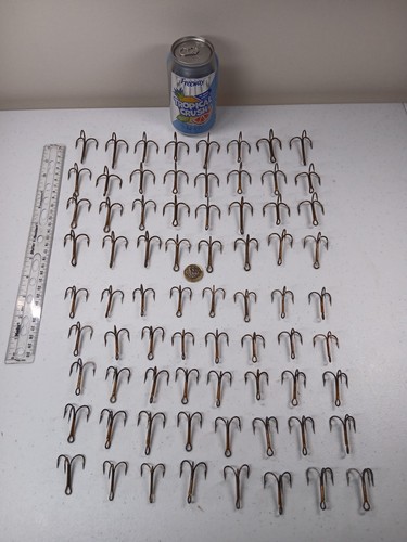 Treble hooks large pike bass