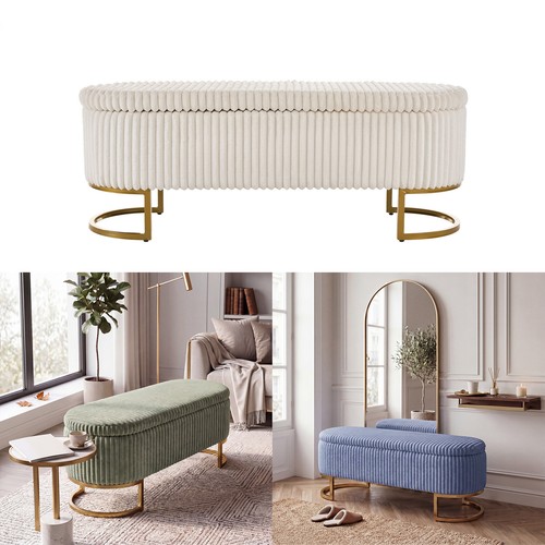 Large storage ottoman bench - ottoman,