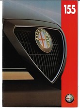 Alfa Romeo 155 1993-1995 UK Market Sales Brochure Q4 2.5 V6 2.0 1.8 Twin Spark
