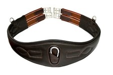 EQUIPRIDE AP GIRTH LONG GIRTH SADDLE ANATOMICAL SHAPE EXTRMELY SOFT COW LEATHER