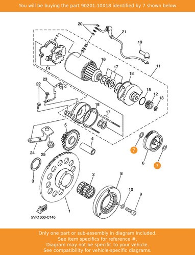 Yamaha washer plate - yamaha, washer,