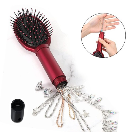 Hair brush hidden storage - hair,