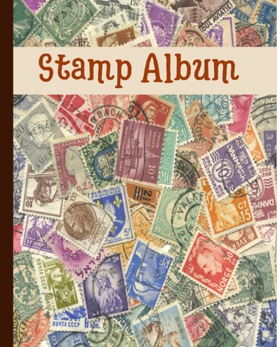 Stamp album - album:,