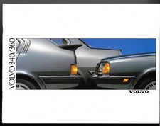 Volvo 300-Series 1988-1989 UK Market Brochure 340 & 360 Standard DL GL GLE GLT