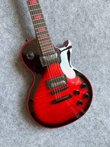 Red black burst - solid, body