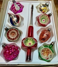 8 Vintage Mercury Glass