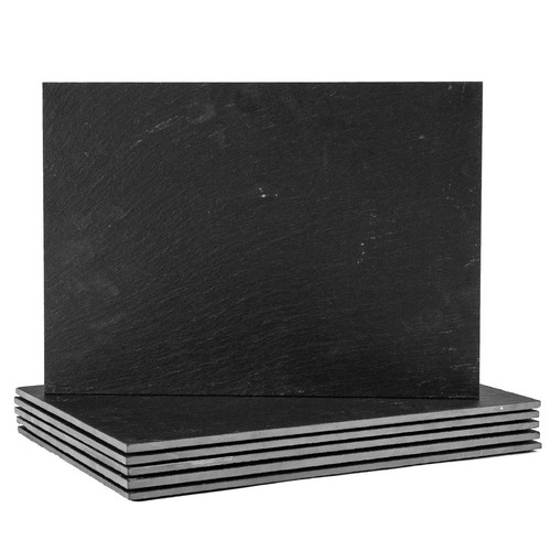 Natural slate placemats - natural, stone