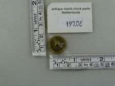 HOUR TUBE ANNO 1750 SAW TOOTH GRAVITY CLOCK ALLGAIER