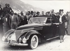 LANCIA APRILIA CABRIOLET AERODINAMICA ORIGINAL CARROZZERIA PININFARINA PHOTO