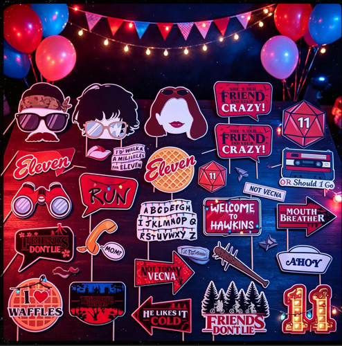 Stranger things themed photo - things,