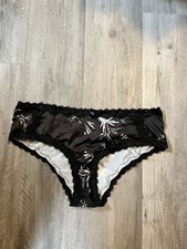 Torrid XO Back Cheeky Panties Black, Size 3/3x, Lace, 22/24