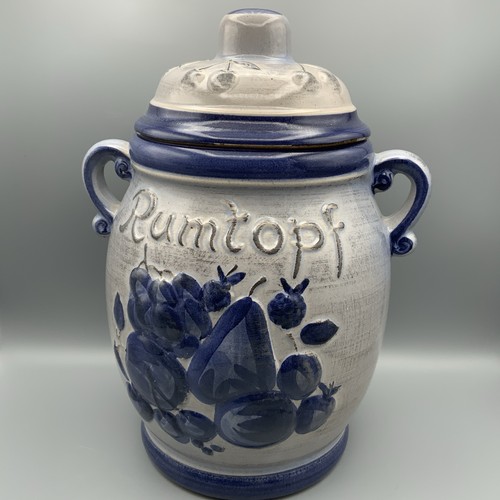 Vtg scheurich keramik rumtopf - keramik,