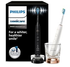 Philips Sonicare DiamondClean 9000 Electric Toothbrush - HX9914/57,Dual Pack