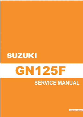 Suzuki gn125f gn125 2014 - gn125,