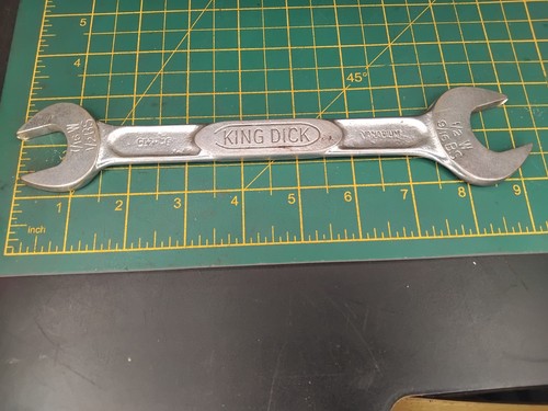 Vintage king dick spanner - vintage,