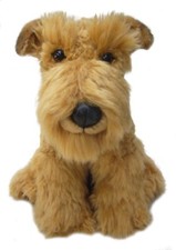 Airedale Terrier Plush Soft Toy Dog Teddy Faithful Friends 25cm Puppy Lover Gift