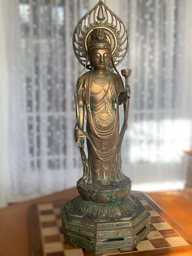58cm kuan yin - yin,, japanese