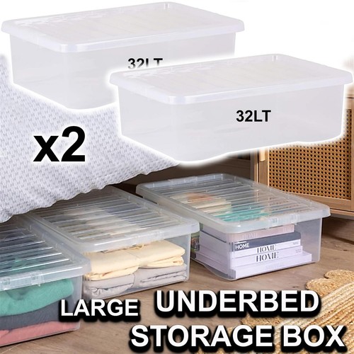32l underbed storage boxes - underbed,