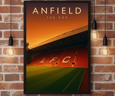 Anfield The Kop – Liverpool Stadium Wall Art
