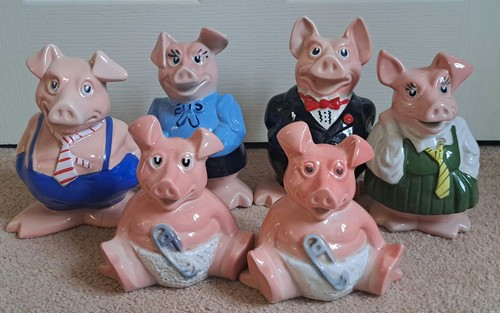 Vintage 1983 natwest pigs - vintage,