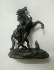 Antique spelter marley horse - spelter,