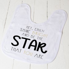 Personalised Baby Bib Clothing