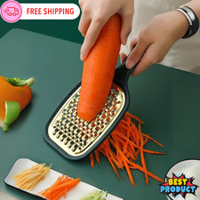 Stainless Steel Hand Grater Shredder Zester Vegetable Cheese Kitchen Multipurpos