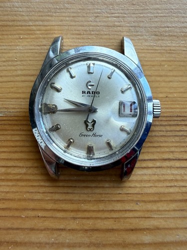 Vintage rado green horse - vintage,