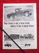 55 JEEP 4 WHEEL DRIVE PICK UP