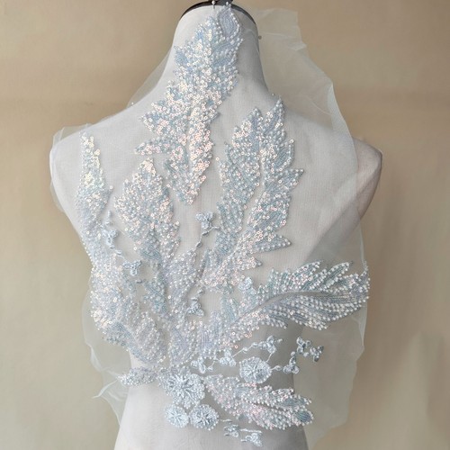 Colourful leaves lace - lace, applique