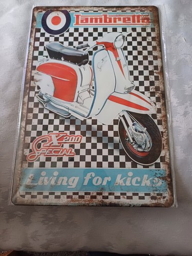 Bnib distressed lambretta - lambretta, x