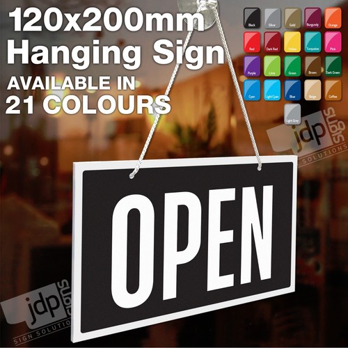 Open closed double sided - open,