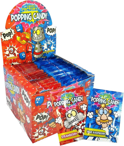 Popping candy strawberry - strawberry, &