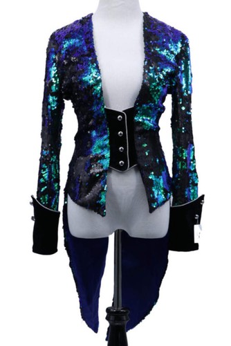 Sequin tailcoat - sequin,