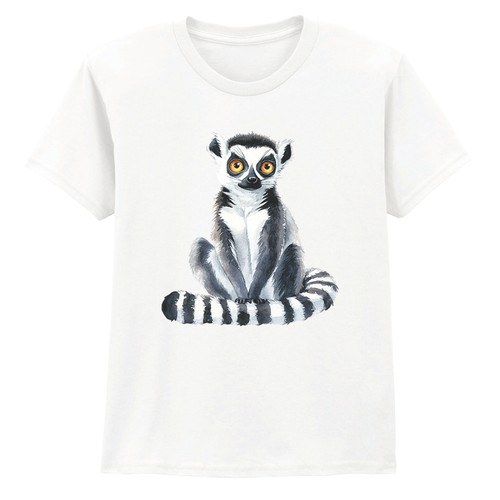 Cute ring tailed lemur kids - ring,