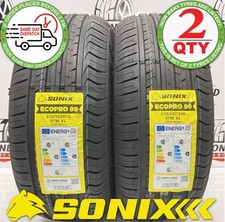 2 X 215 55 16 SONIX 97W XL 215/55ZR16 AMAZING BRAND NEW M+S TYRES 2155516